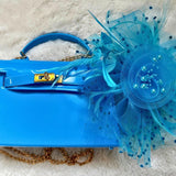 Purse with matching fascinator